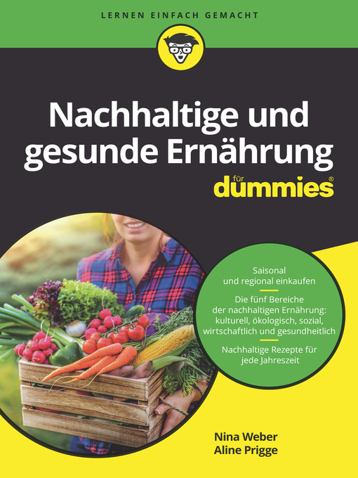Title details for Nachhaltige und gesunde Ernährung für Dummies by Nina Weber - Available
